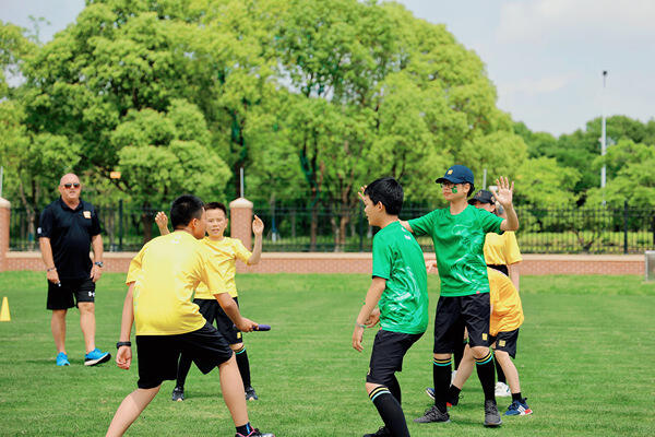 运动日,南通惠立学校